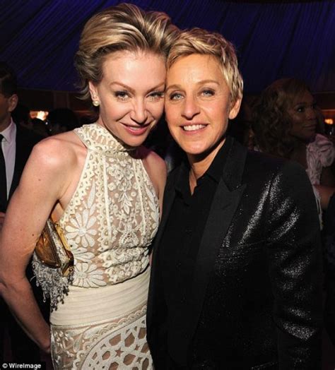 Foto Ellen Degeneres Y Su Pareja Portia De Rossi Hacen Burla De La