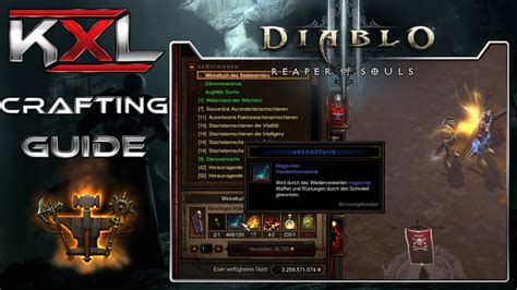 Diablo 3 Reaper of Souls Crafting Guide Legendäre Materialien