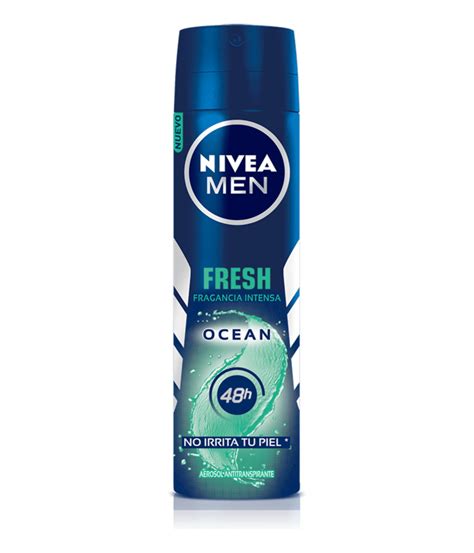 Nivea Men Fresh Ocean Spray Fragancia Antitranspirante Para Hombres