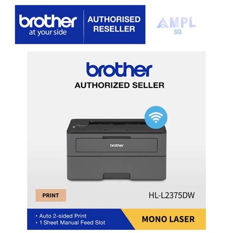 Brother HL L2375DW Mono Laser Printer Single Function Printer 2 Sided