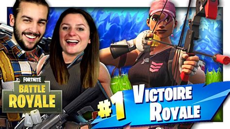 TOP 1 AVEC L ARC EXPLOSIF FORTNITE TIREUR DÉLITE DUO FR YouTube