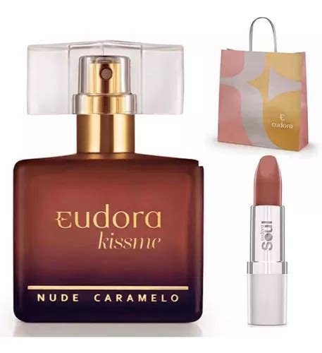 Kiss Me Nude Caramelo Colônia Batom Preço Off Parcelamento sem juros