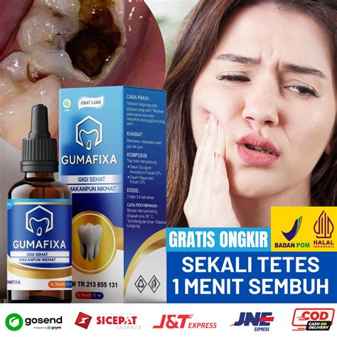 Jual Obat Sakit Gigi Berlubang Paling Ampuh GUMAFIXA 100 Herbal