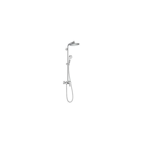 Hansgrohe Crometta S 240 1jet Showerpipe With Single Lever Mixer CROMO