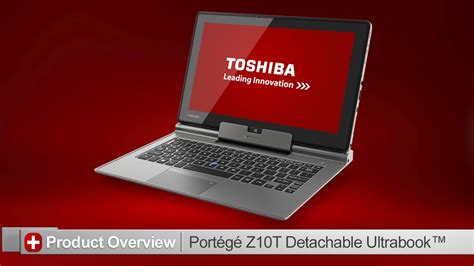 Toshiba How To Getting To Know Your Portege Z T Ultrabook Youtube