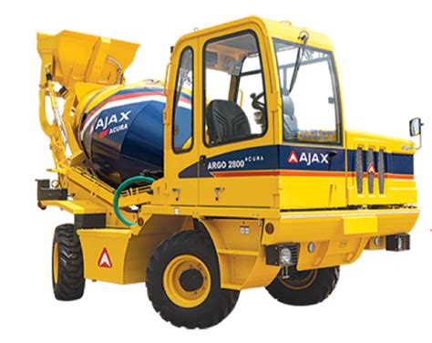 Semi Automatic Diesel Ajax Concrete Mixer Rs 2750000 Armix