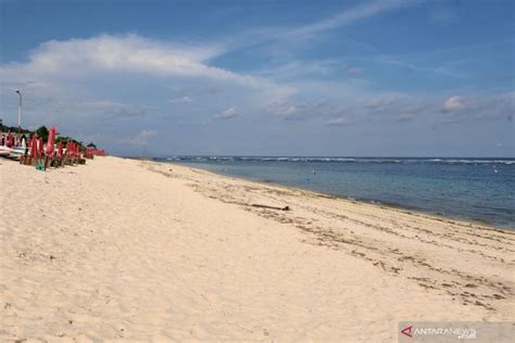 Dampak Covid Pantai Pandawa Bali Ditutup Sementara Antara News