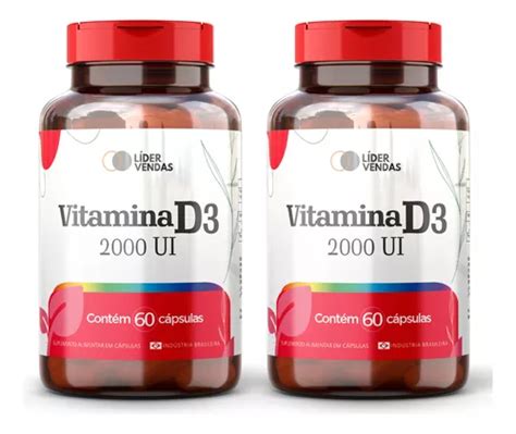 Vitamina D Ui C C Psulas De Mg Kit Potes Mercadolibre