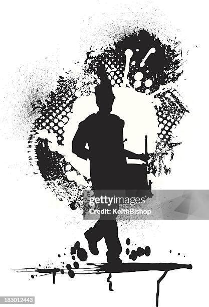 Marching Band Silhouette Clip Art