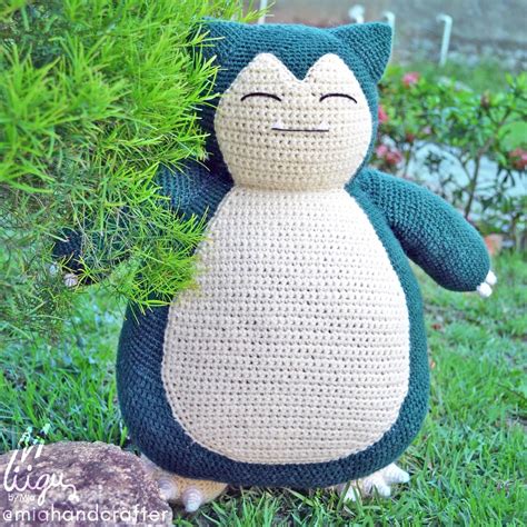 Snorlax Pattern Miigu By Mia Mias Atelier Black Fabric Paint