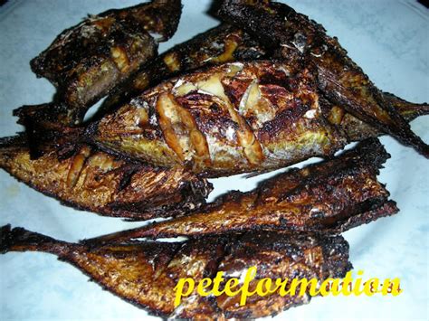 Peteformation Foodie Adventure Deep Fried Selar Kuning Yellow Banded