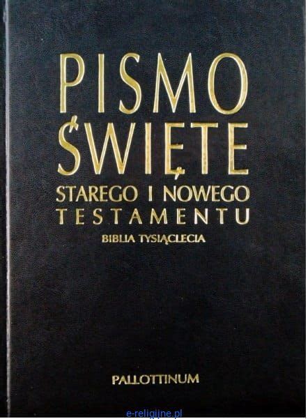 Biblia Tysi Clecia Pismo Wi Te Starego I Nowego Testamentu Twarda