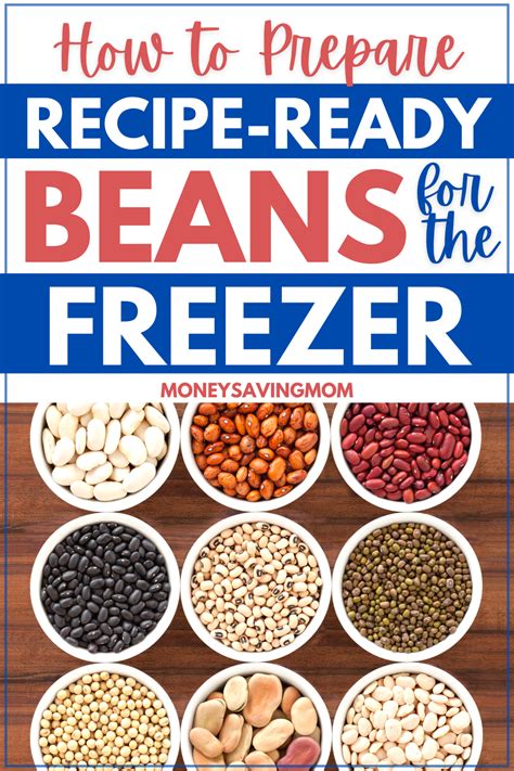 How To Prepare Recipe Ready Beans For The Freezer Cooking Dried Beans