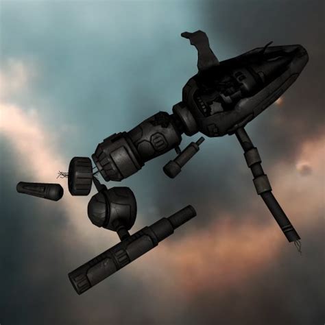 Unidentified Wreckage NPC Structures Large Collidable Object EVE