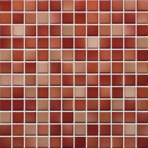 Agrob Buchtal Fresh Brick Red Mix Mosaikfliese 2 5x2 5 Art Nr 41218H