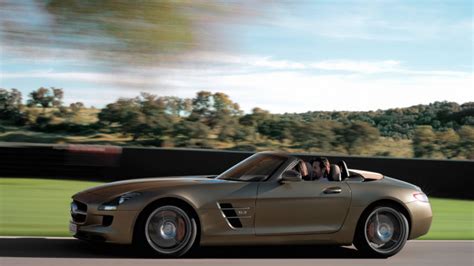 Sls Amg Roadster Hd Desktop Wallpaper Baltana