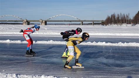 Lulea Sweden Dutch National Championship Ice Skate Race Dreamstime