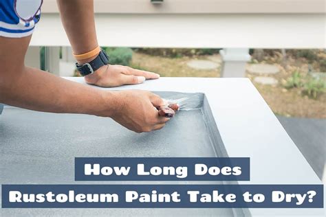 how long does it take rustoleum to dry