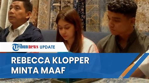 Rebecca Klopper Minta Maaf Atas Kasus Video Syurnya Secara Khusus Maaf