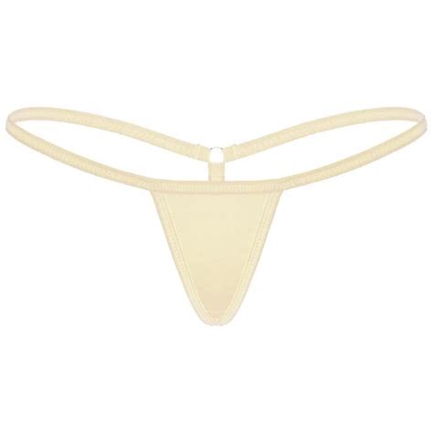 Iiniim Thong String Femme String Ficelle Femme Sexy Érotique Micro Bikini G String Sous