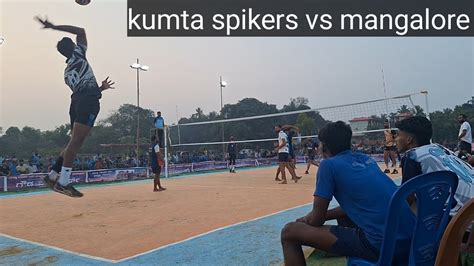 MANGALORE SUHAILVS KUMTA SPIKERS 3 SET HEAVY INTRESTING MATCH