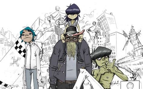 Jamie Hewlett Gorillaz Gorillaz Art Damon Albarn Jamie Hewlett