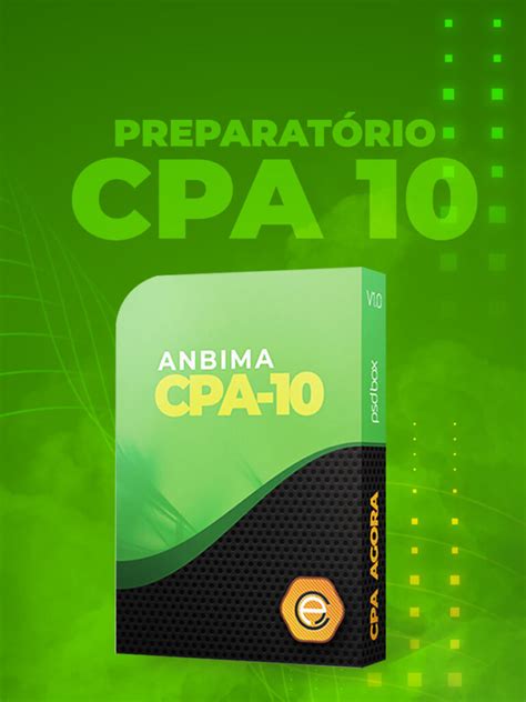 Bancário de Alta performance 02 CPA AGORA Curso Preparatório Anbima