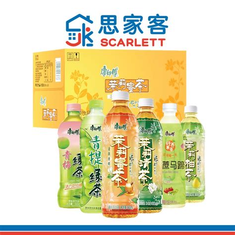 Carton KANG SHI FU Fruit Tea Juice Tea Series 箱 康师傅果茶 果汁 茶系列