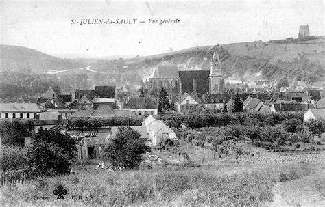 Photos Et Carte Postales Anciennes De Saint Julien Du Sault Mairie De