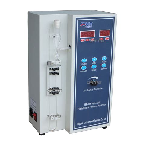 Cement Blaine Fineness Air Permearbility Test Specific Surface Tester