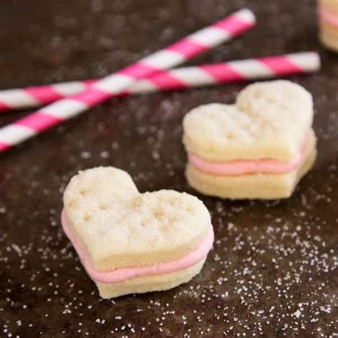 Cream Wafer Sandwich Cookies with Strawberry Buttercream • a farmgirl's ...