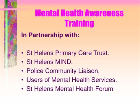 Ppt Mental Health Awareness Training Powerpoint Presentation Free Download Id1272602