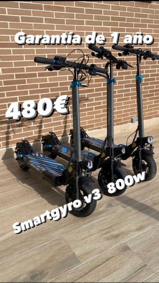 Patinete Eléctrico Smartgyro Speedway V3 De 800w De Segunda Mano Por