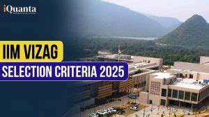 IIM Vizag Selection Criteria 2025 - iQuanta