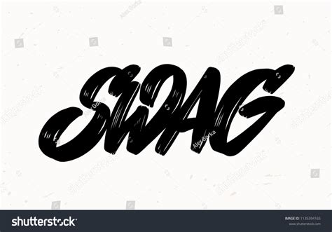 Swag Vector Lettering Stock Vector Royalty Free