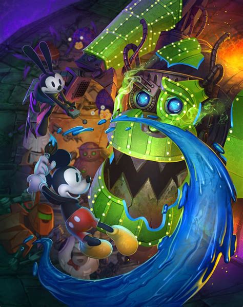 Epic Mickey 2 Prima Guide Cover By Fenton1107 On Deviantart Epic