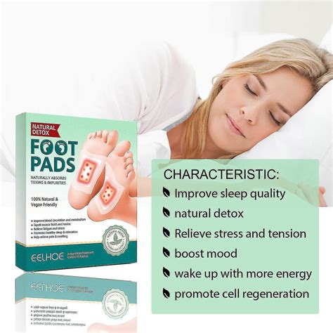 10/20 Pcs Detox Foot Patches, Detox Foot Pads, Detoxifying Foot Pads