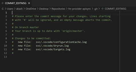 Commiteditmsg Open When Commit In Vscode