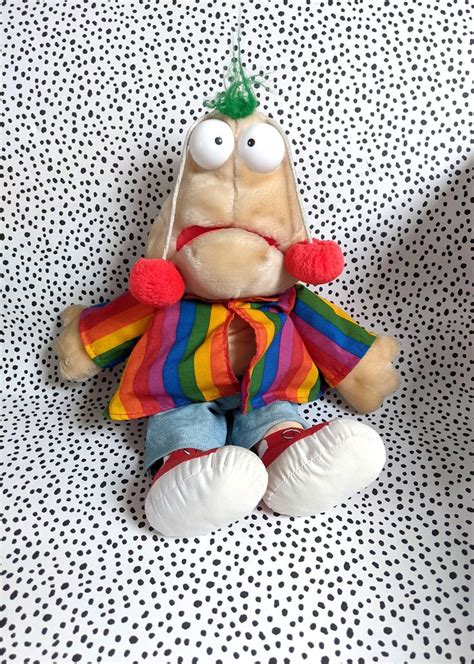 Zig And Zag Vintage Plush Soft Toy Puppet Vivid Imaginations Retro