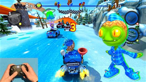 New B Zorp Outfit Unlocked Hot Wheels GameplayBeach Buggy Racing 2