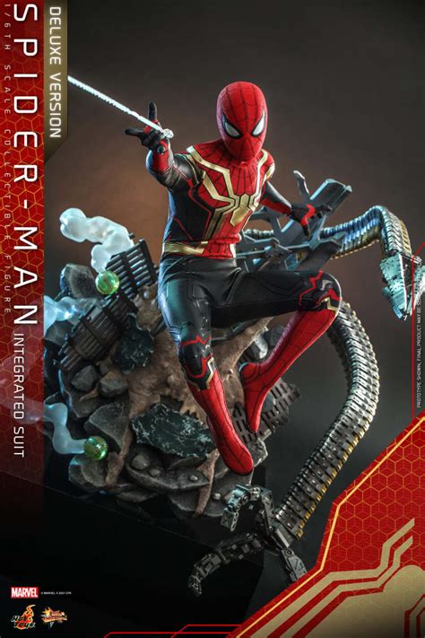 Hot Toys MMS624 蜘蛛人無家日蜘蛛人Spider ManIntegrated Suit 1 6 比例收藏級人偶 豪華版
