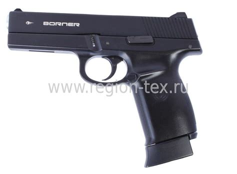 Пистолет пневматический BORNER KMB12 (blowback), кал. 4,5 мм