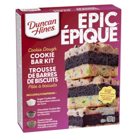 Duncan Hines Epic Cookie Dough Bars Cookie Kit Save On Foods