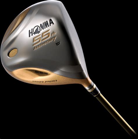 Honma celebrates 55th anniversary with £50,000 gold plated golf clubs