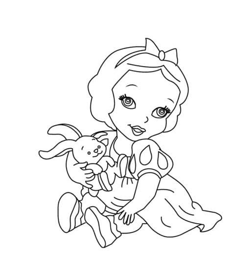 Desenhos Dabranca De Neve Para Colorir