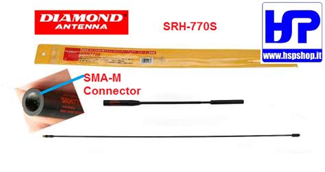 DIAMOND SRH 770S ANTENNA 144 430MHz SMA M HardSoft Products