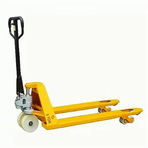 Heavy Duty Hand Pallet Truck Material Capacity 3 Ton