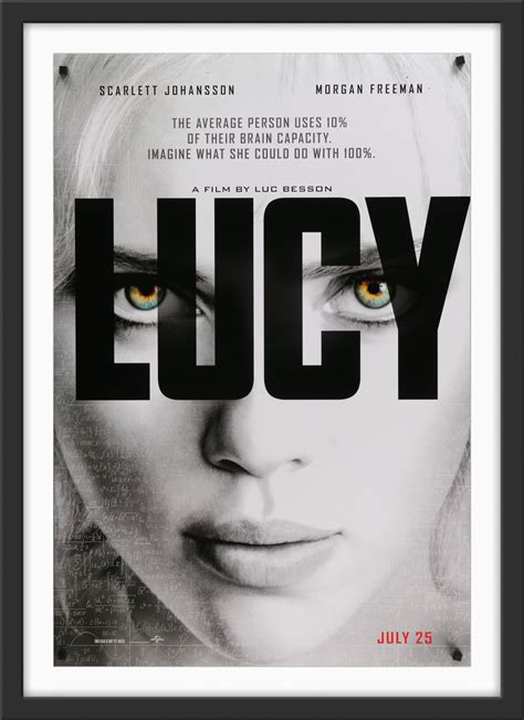 Scarlett Johansson Lucy Poster