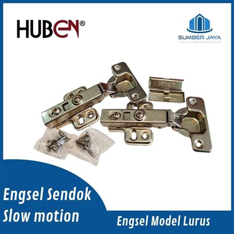 Jual Engsel Sendok Engsel Lemari Slow Motion Model Lurus Huben Shopee