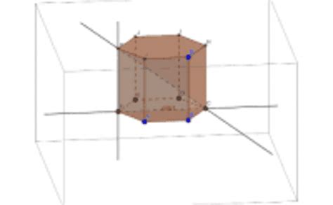 Prisma Hexagonal Regular Recto Geogebra